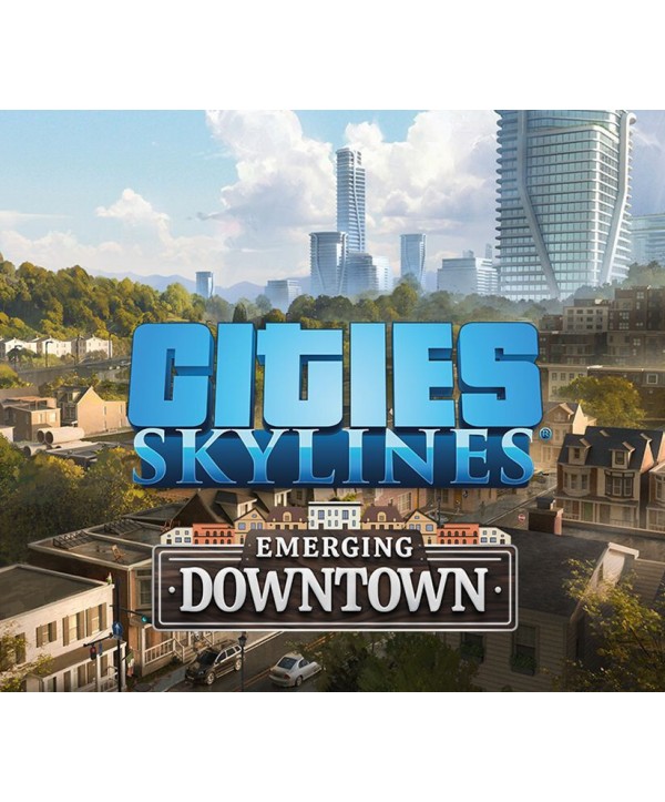Cities: Skylines - Content Creator Pack: Emerging Downtown DLC Steam Key EUROPE